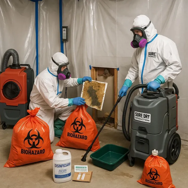 Contaminated Water Handling Protocols process in Renville, MN